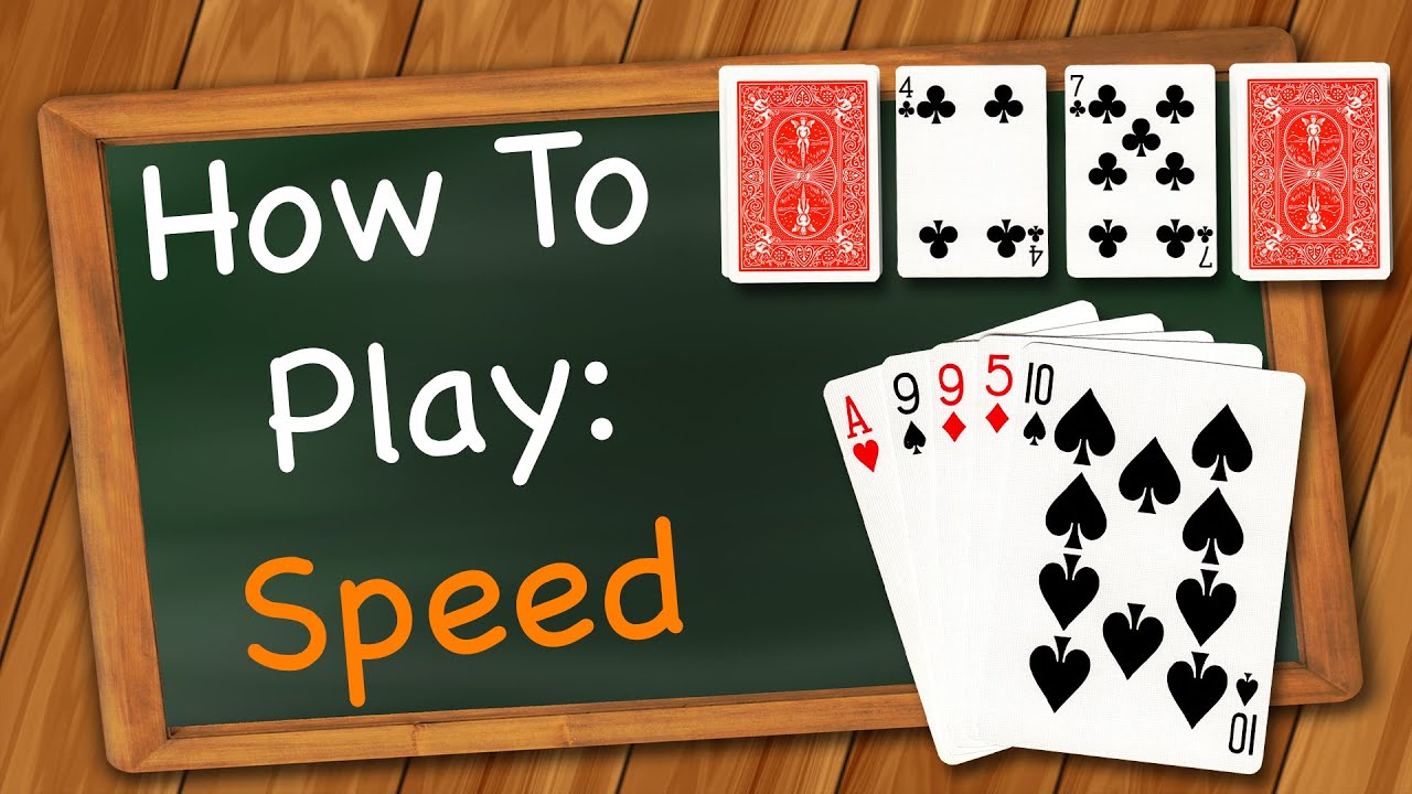 Playing Speed Card Game