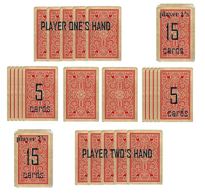 Speed Card Game Setup