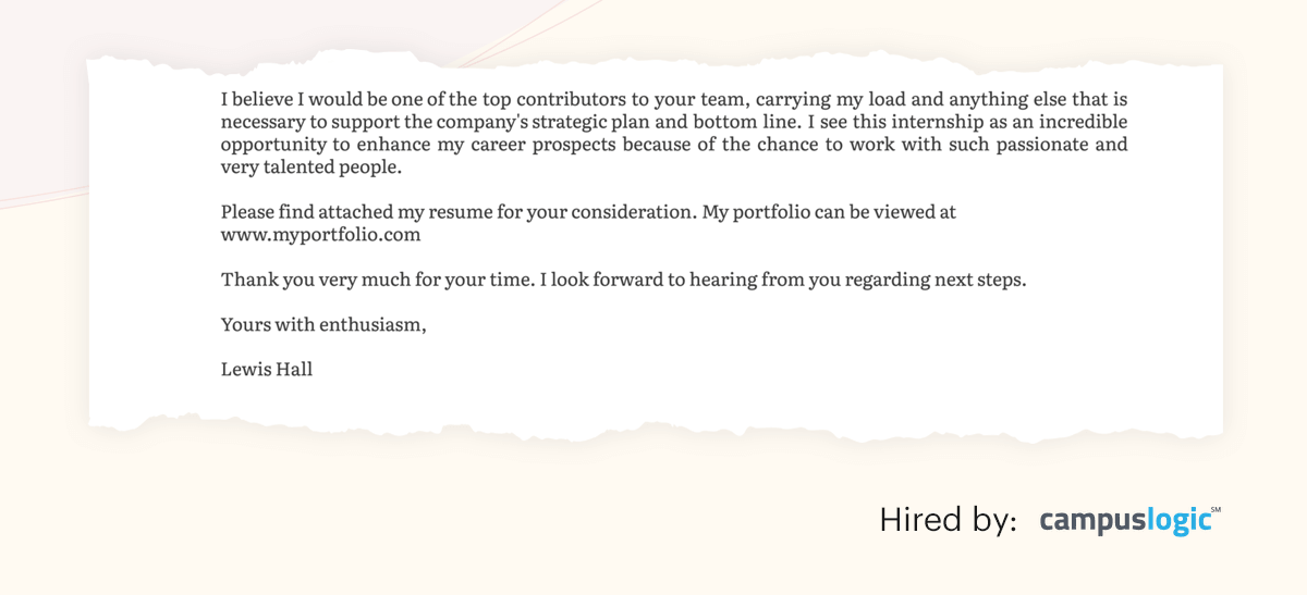 Effective Closing Statement for Cover Letter