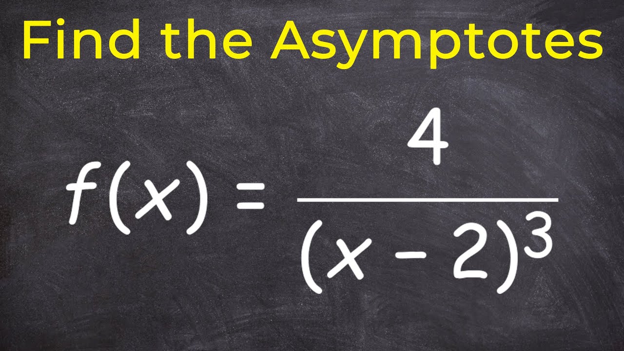 Diagram of finding asymptotes