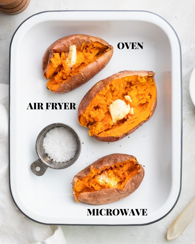 Microwaved Sweet Potato Instructions